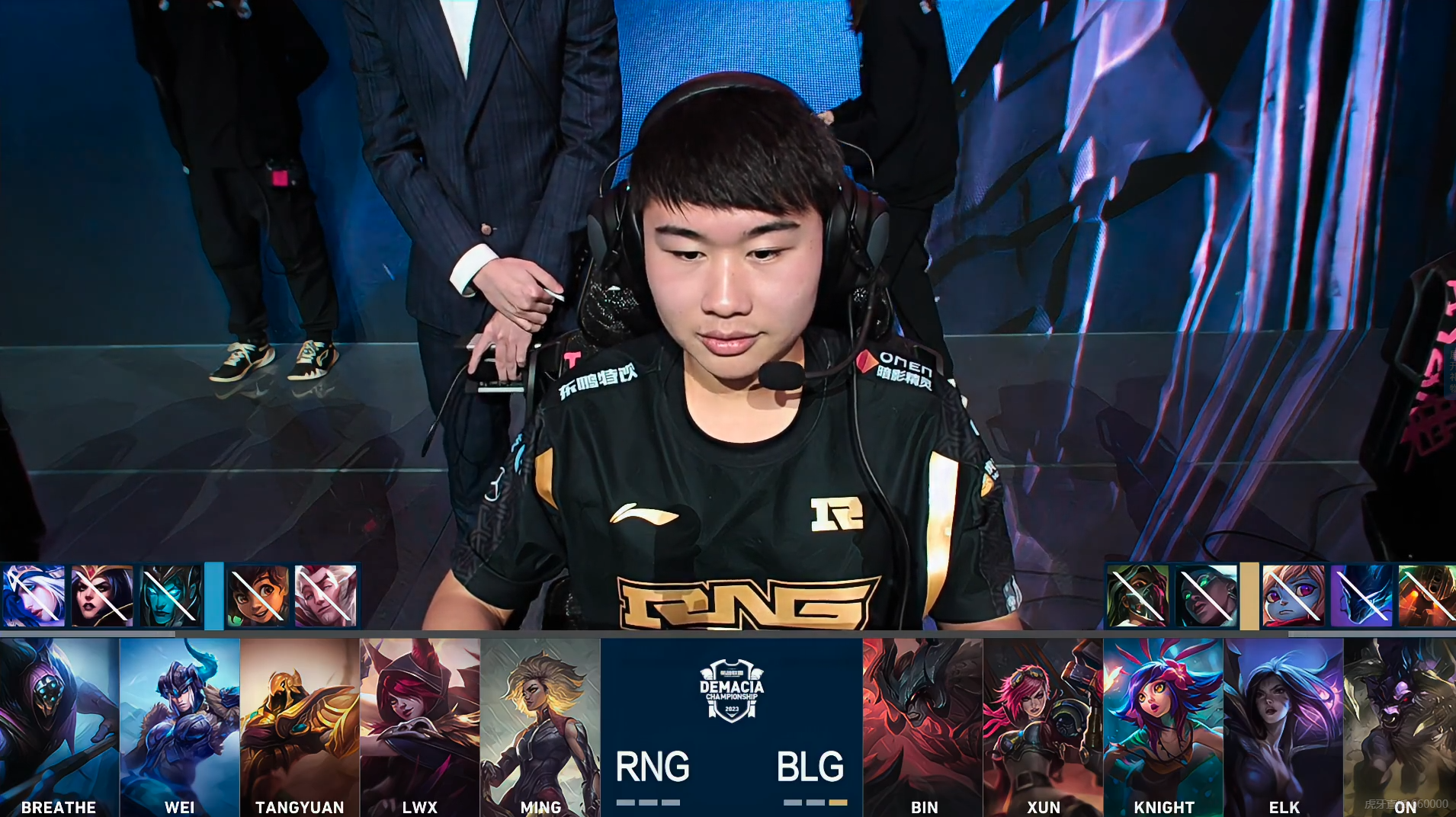 BLG血洗RNG，Ruler拿下关键大龙顶尖较量淘汰赛，让粉丝疯狂欢呼